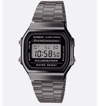 Наручные часы CASIO «A-168WEGG-1A», серебряный
