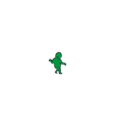 Пин PINOCHETA «танцы пришельца», зелёный