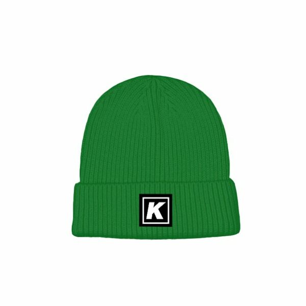 Шапка КУЛЬТУРА «logo K» зеленый810
