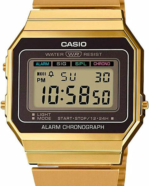 Наручные часы CASIO «A-700WEG-9A», золотистый