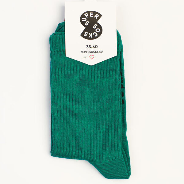 Носки SUPER SOCKS «Basic», темно-зеленый