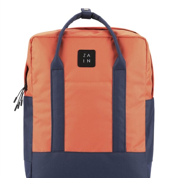 Рюкзак ZAIN «Basic 529», оранжево-синий