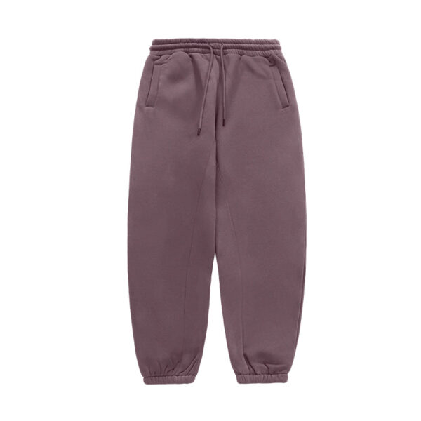 Трикотажные брюки OVDY «Basic» флис, фиолетовый